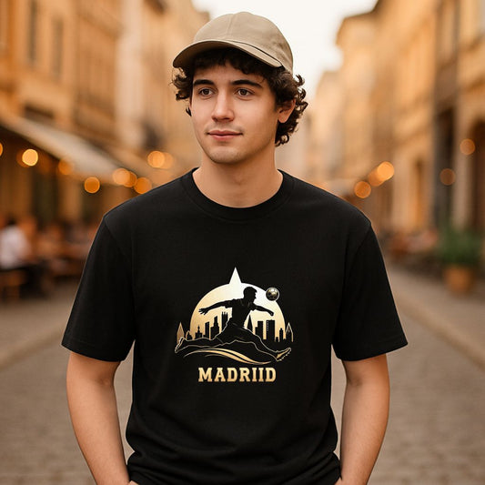 Camiseta dibujo negra