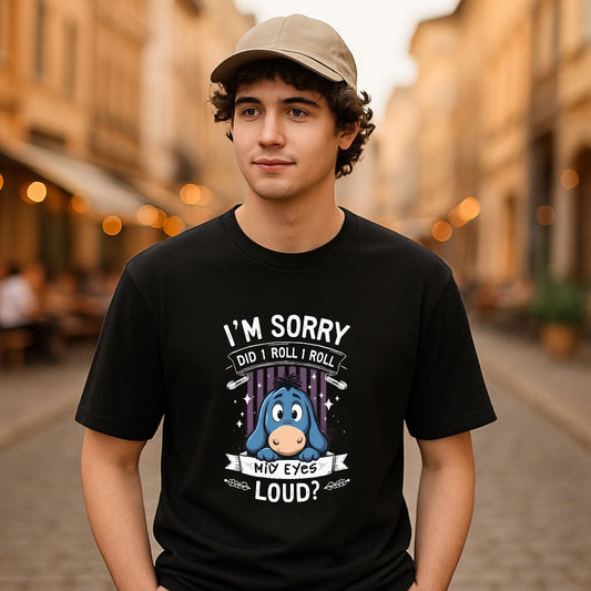 Camiseta dibujo negra