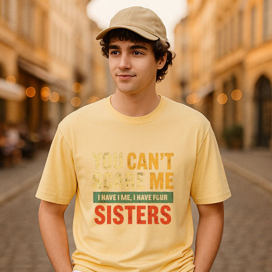 Camiseta dibujo beige