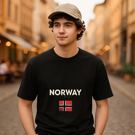 Camiseta dibujo negra