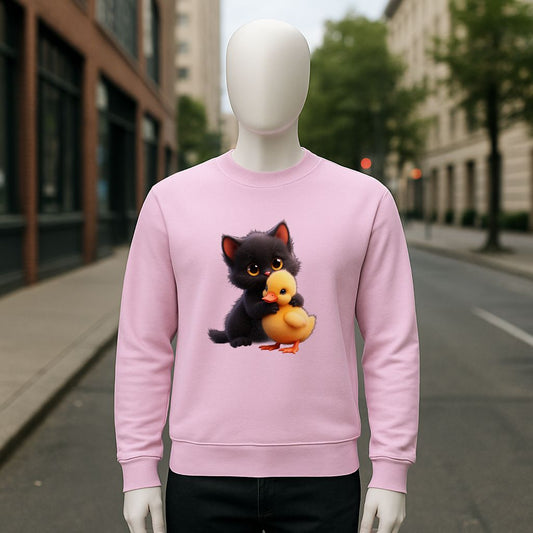 sudadera con dibujo ROSA