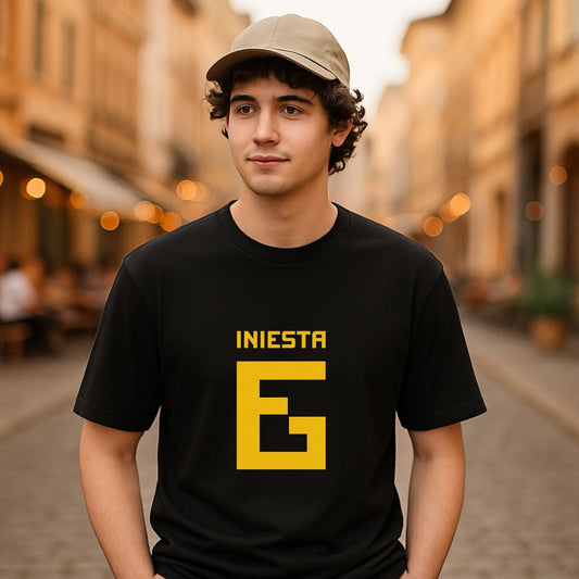 Camiseta dibujo negra