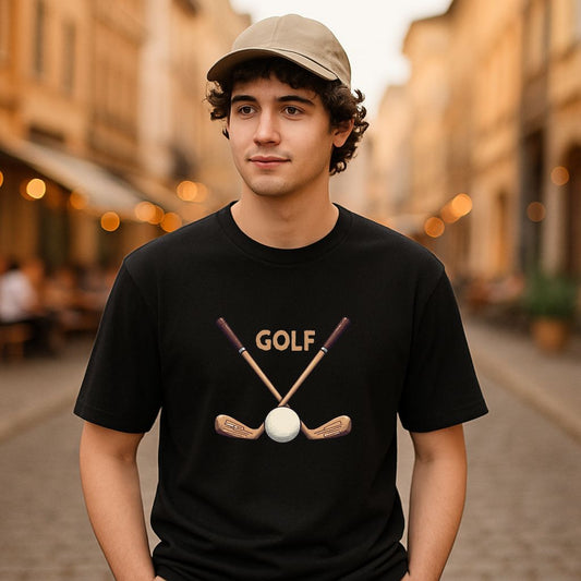 Camiseta dibujo negra