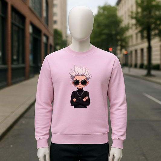 sudadera con dibujo ROSA