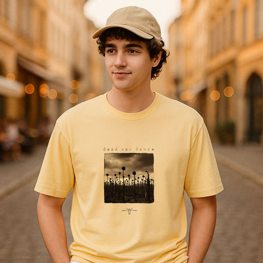 Camiseta dibujo beige