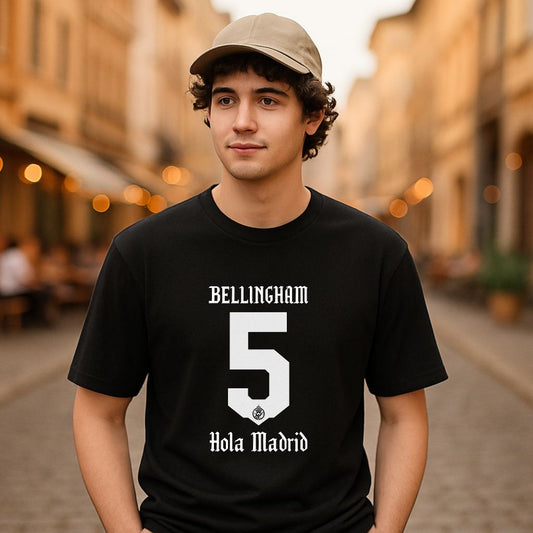 Camiseta dibujo negra