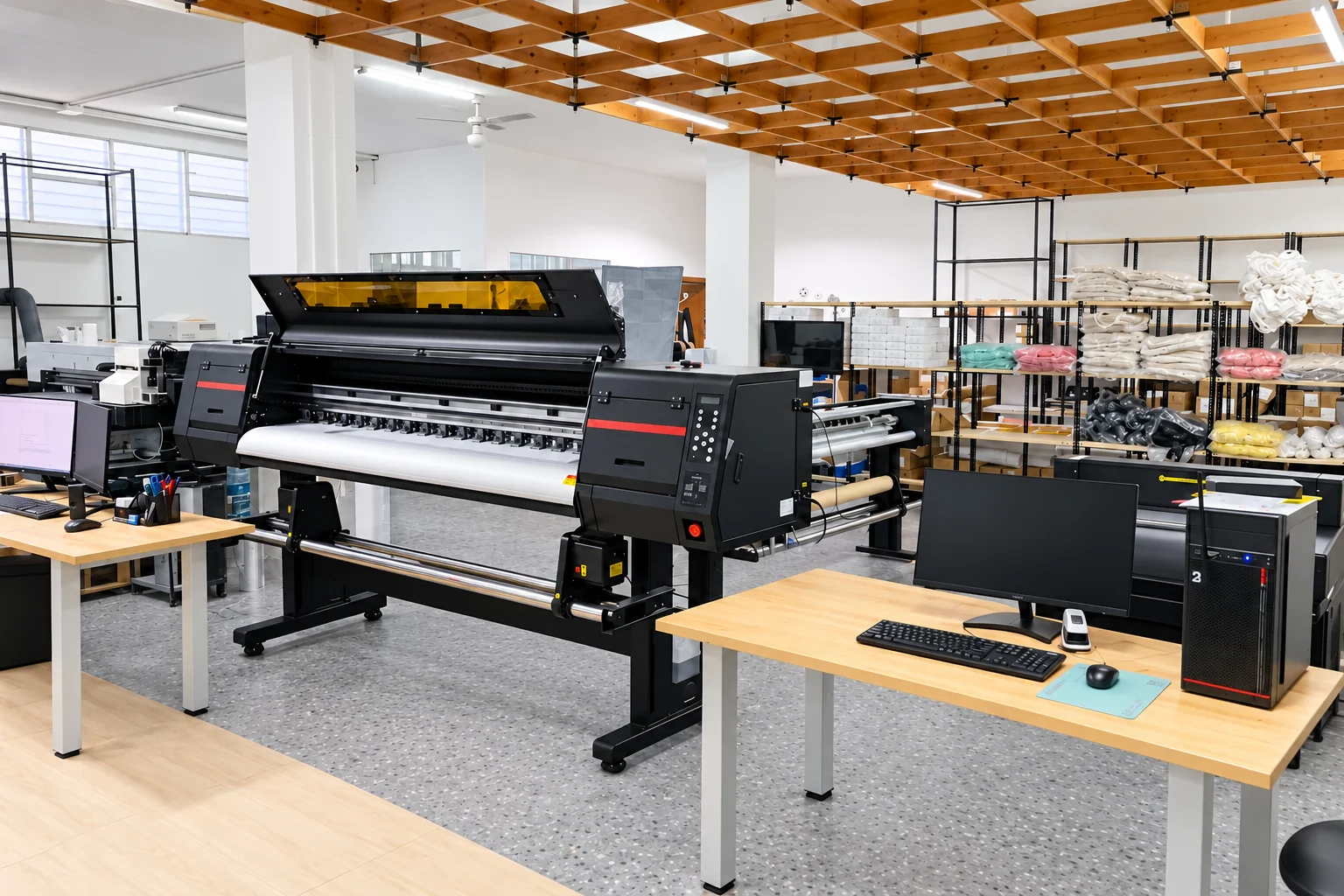 Factory production workshop