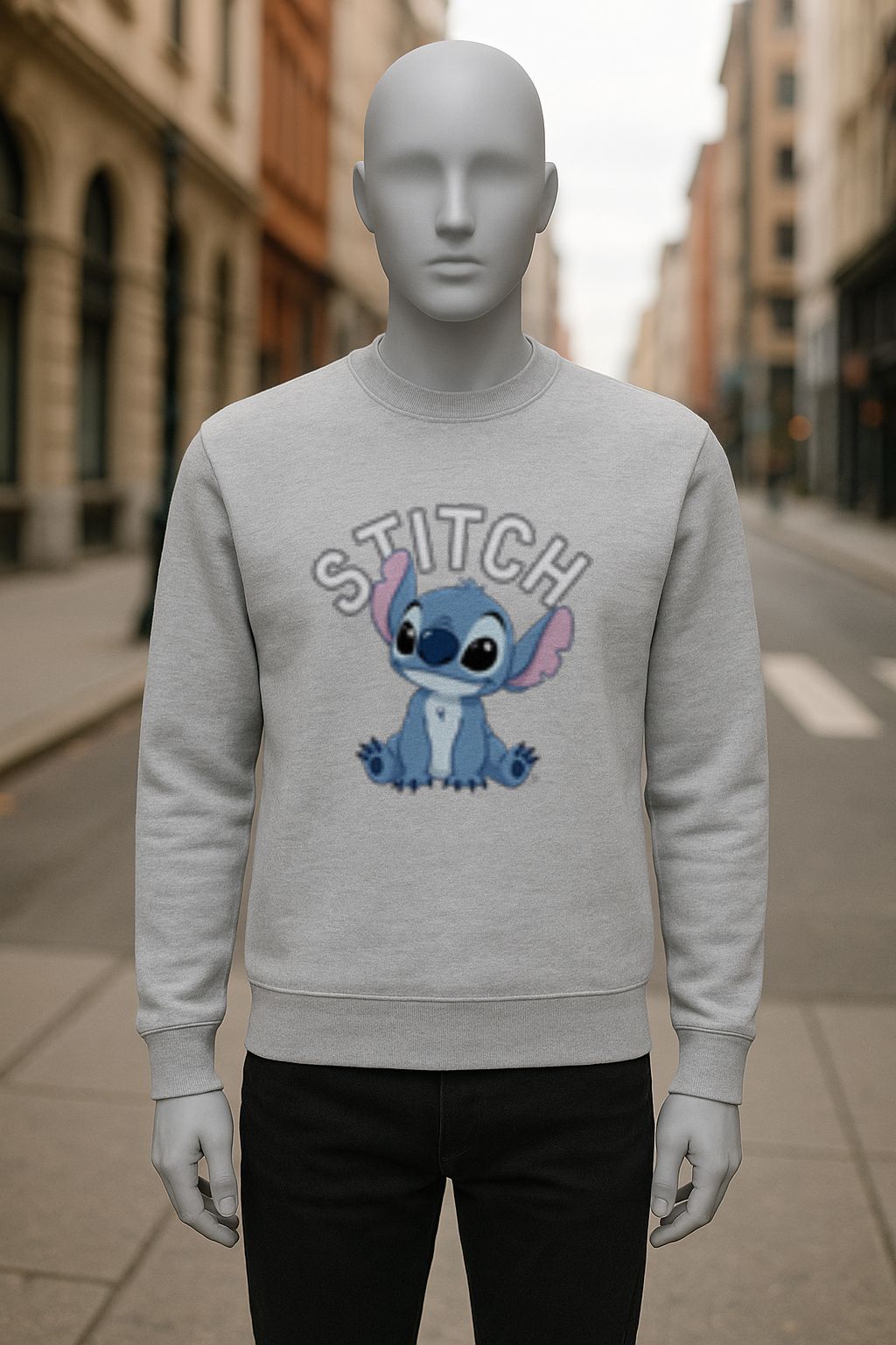 Sudadera gris