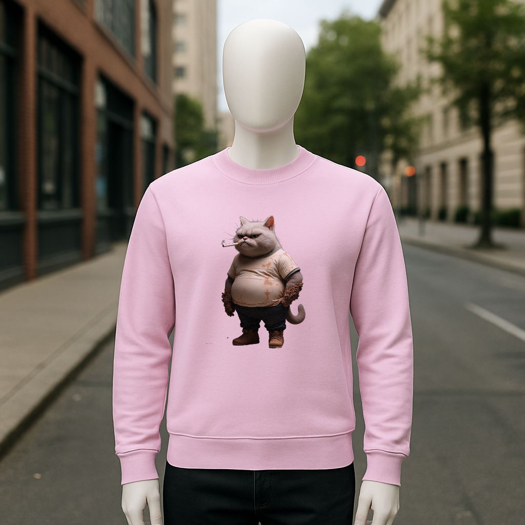 sudadera rosa