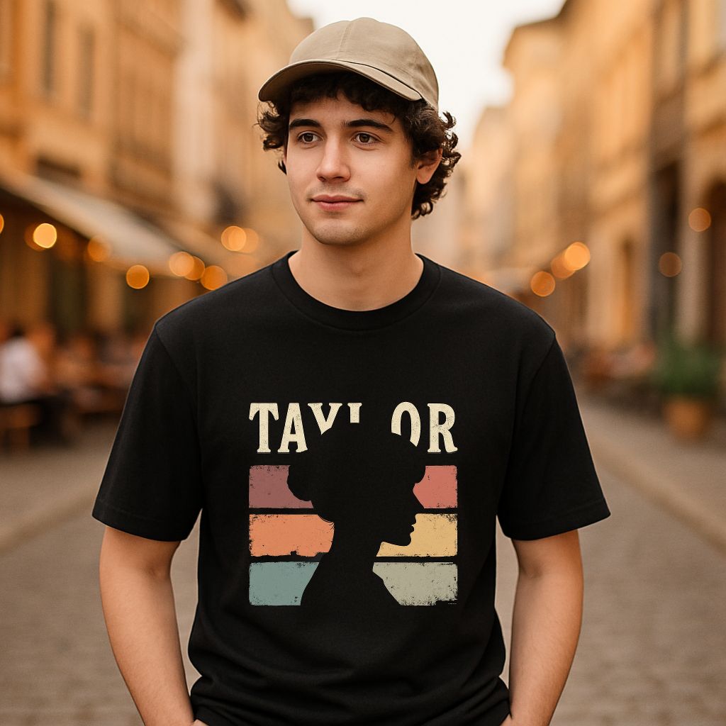 Camiseta dibujo negra