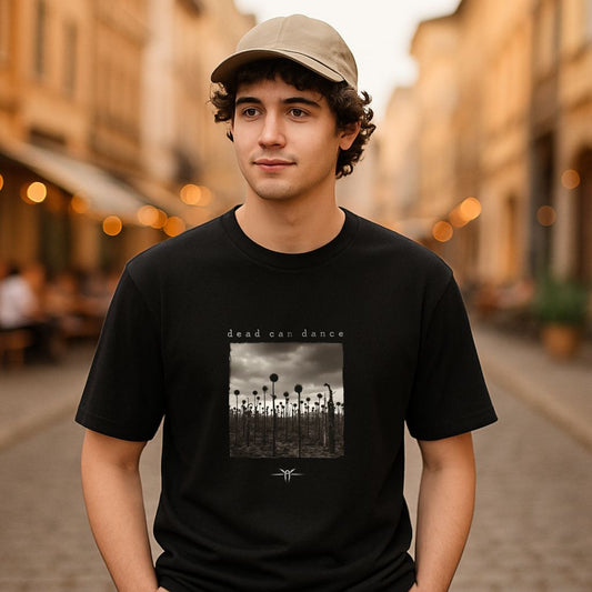 Camiseta dibujo negra