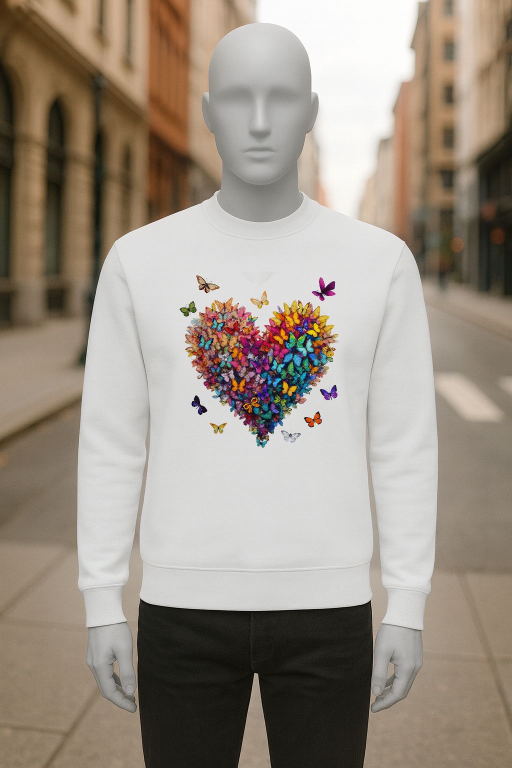 SUDADERA BLANCO