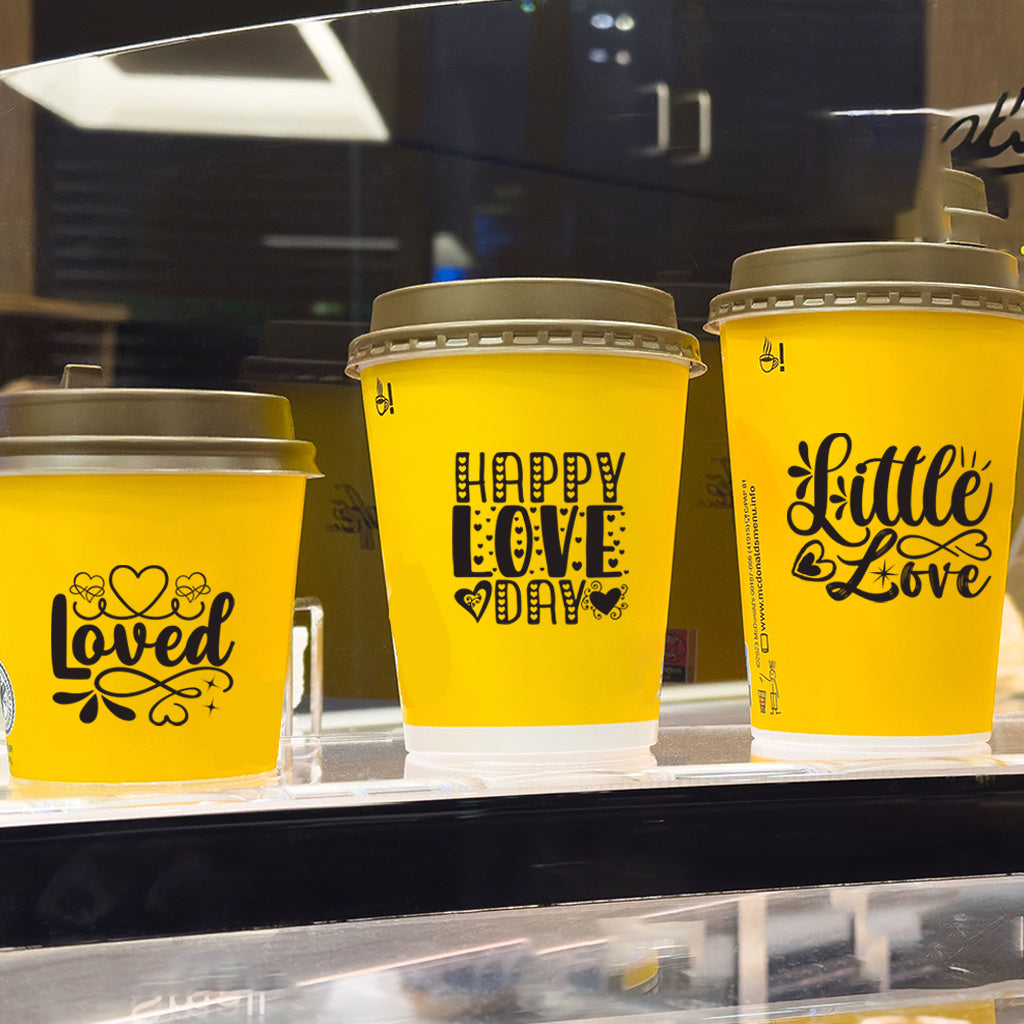 3套 趣味幽默口号 UV DTF 转印贴纸，防水，粘性，易于粘贴 -非常适合个性化玻璃器皿、瓶子和工艺品 DIY 创意半哑光自粘乙烯基贴纸