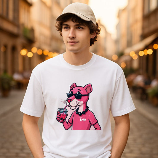 Camiseta dibujo blanca