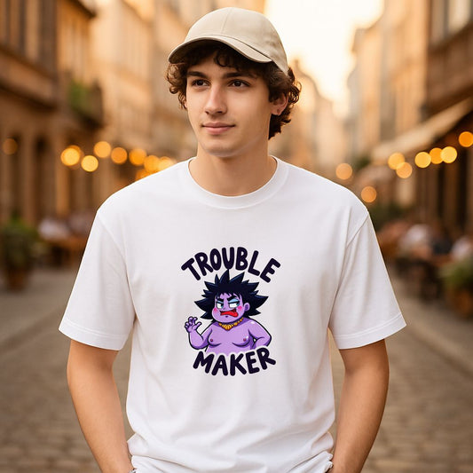 Camiseta dibujo blanca