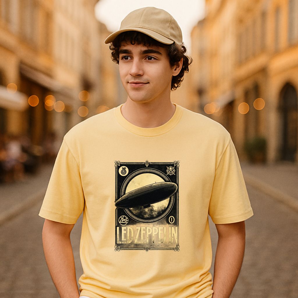 Camiseta dibujo beige
