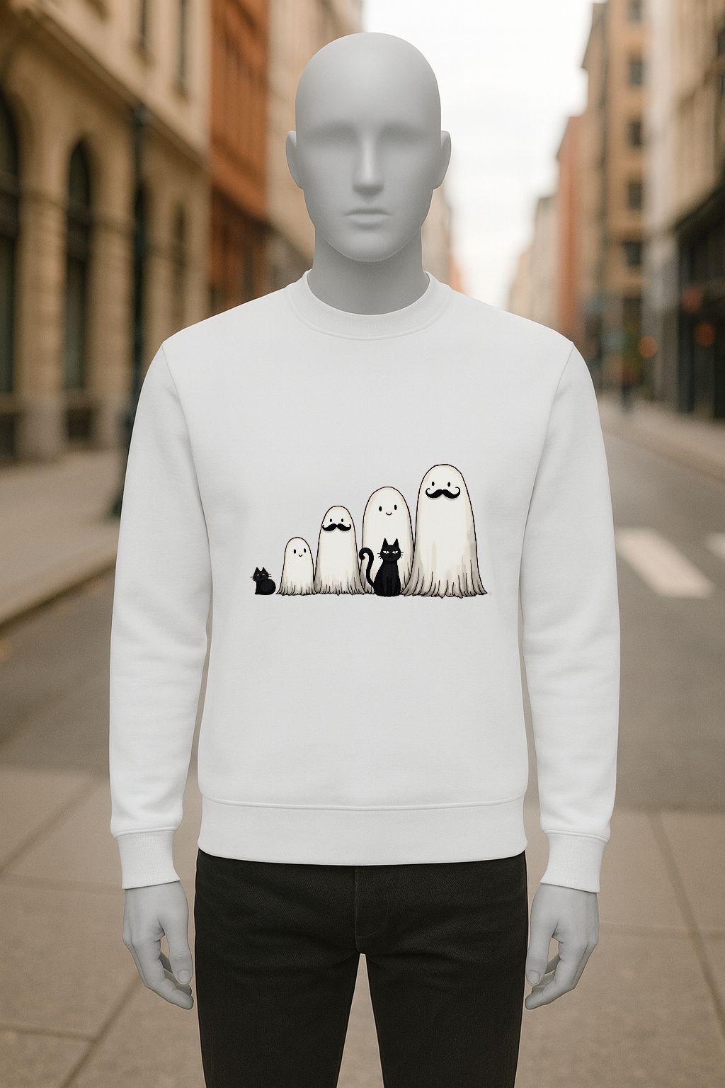 SUDADERA BLANCO