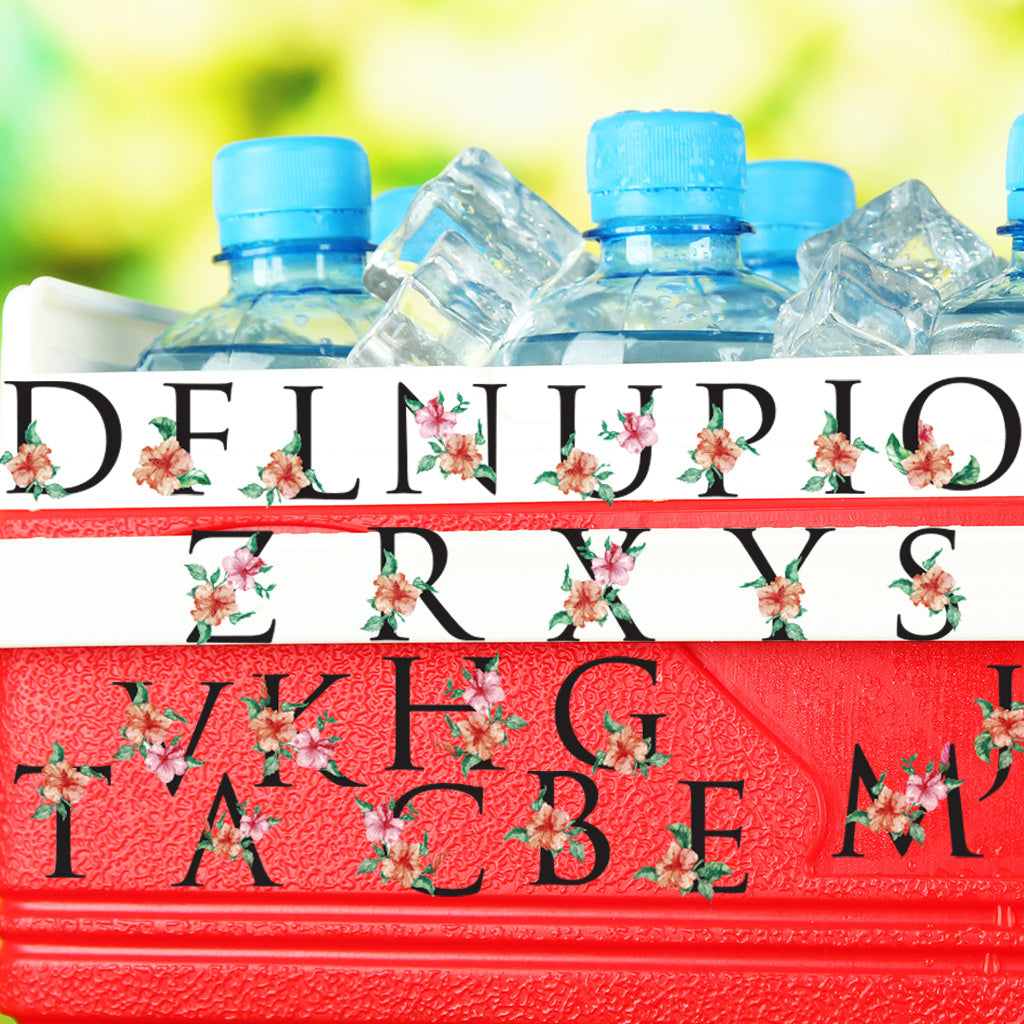 6套 26 个字母花朵 A-Z 设计 UV DTF 转印贴纸办公室和家用 16 盎司字母玻璃杯贴纸 DIY 包裹转移贴纸 3D 水晶设计女士妈妈最好的朋友礼物 DIY 工艺品