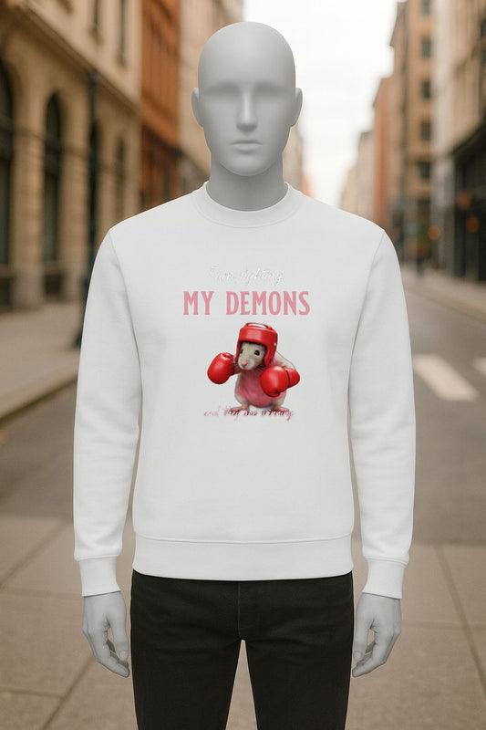 SUDADERA BLANCO