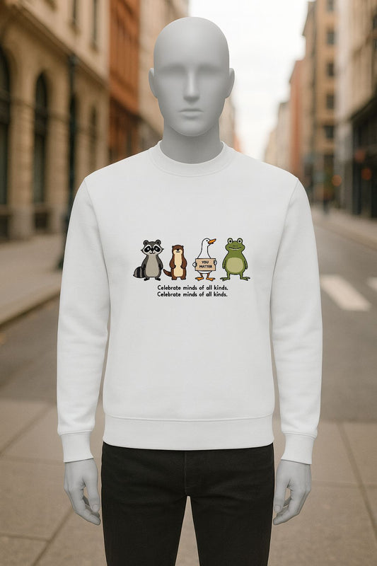 SUDADERA BLANCO