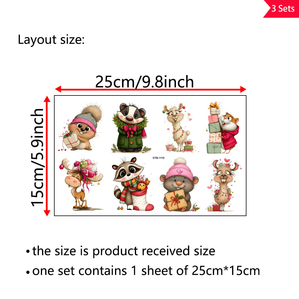 5套 可爱网红 百变 小猫UV DTF水晶标签转印贴纸，适用于礼品盒、瓶子、水杯和手机壳。这是一款创意DIY水晶标签贴纸，用于窗玻璃杯装饰，具有自粘、防水、可拆卸的转印贴纸功能。