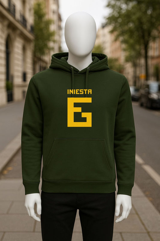 Sudadera con capucha verde oscuro