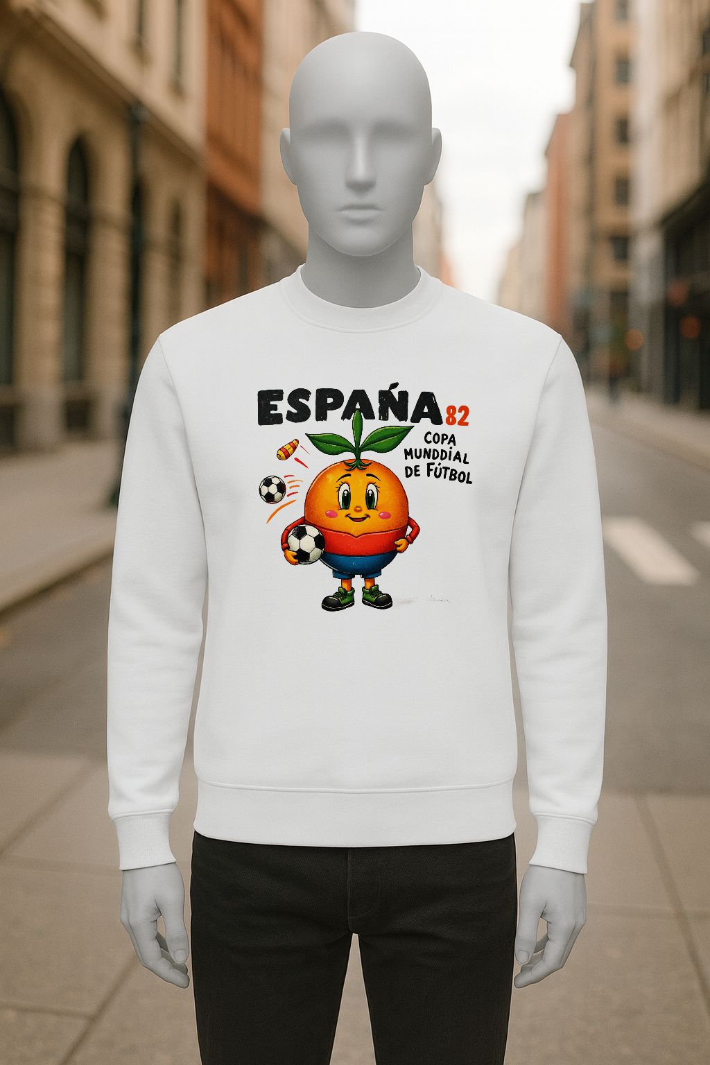 SUDADERA BLANCO
