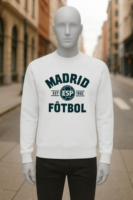 SUDADERA BLANCO