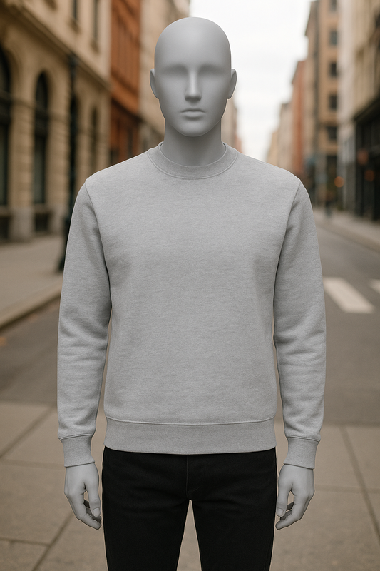 sudadera gris