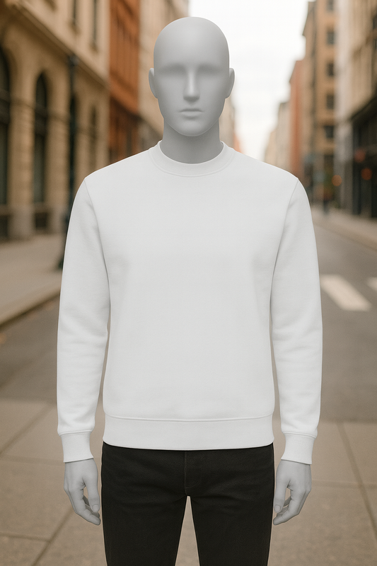 SUDADERA BLANCA