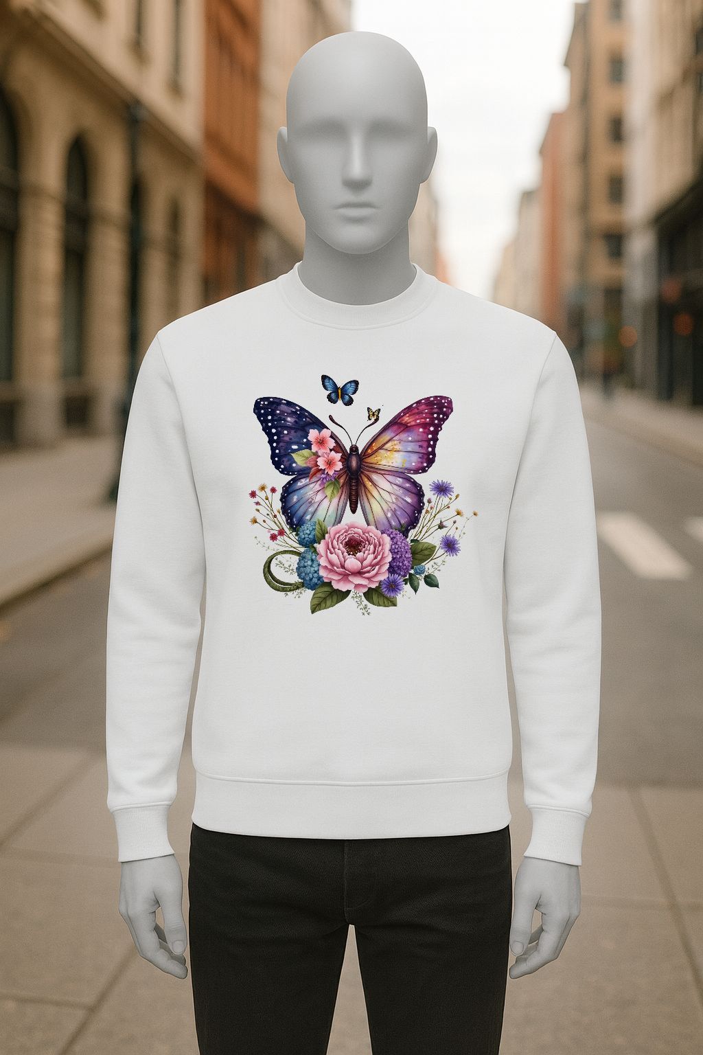 SUDADERA BLANCO