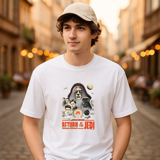 Camiseta dibujo blanca
