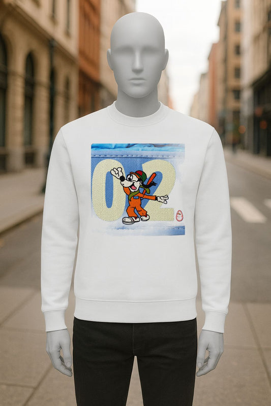 SUDADERA BLANCO