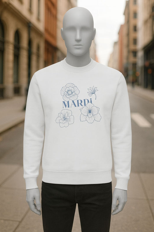 SUDADERA BLANCO