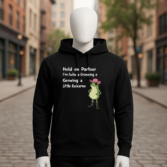 Sudadera negra con capucha