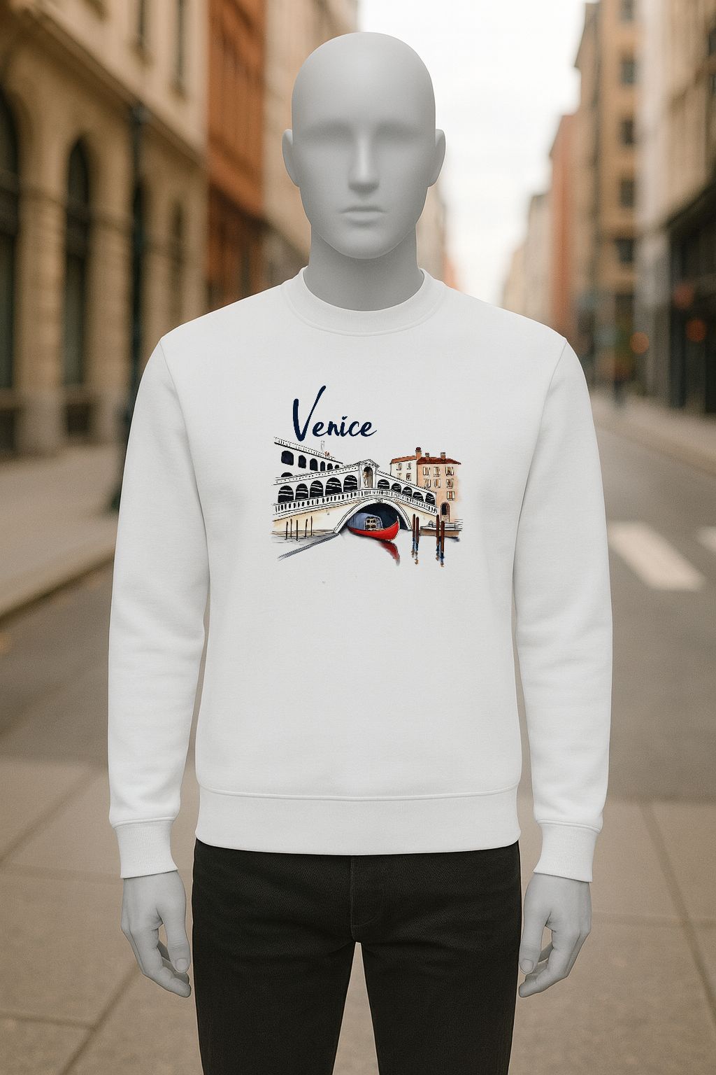 SUDADERA BLANCO