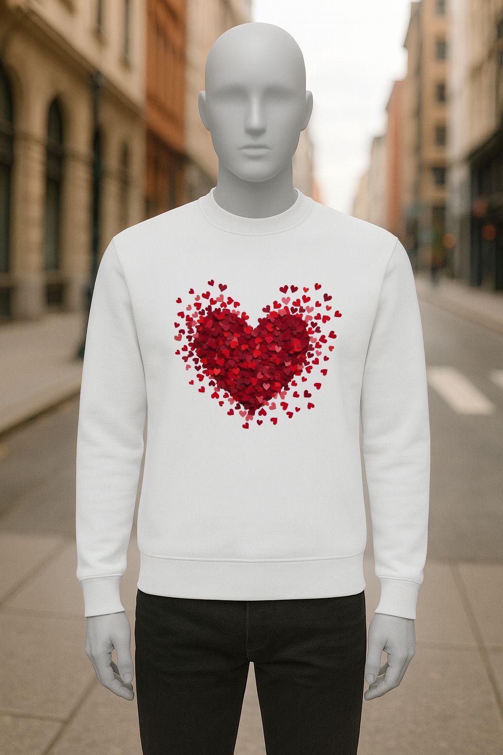 SUDADERA BLANCO
