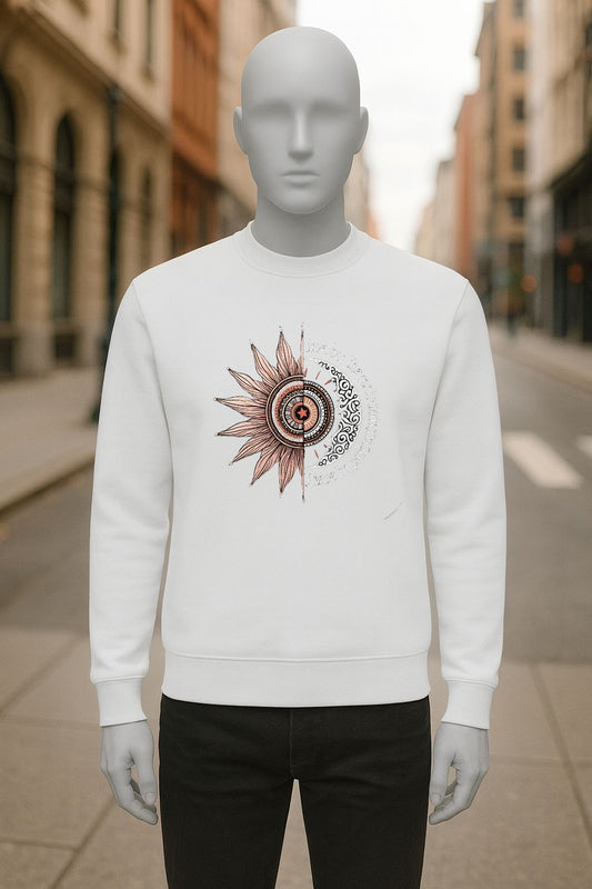 SUDADERA BLANCO
