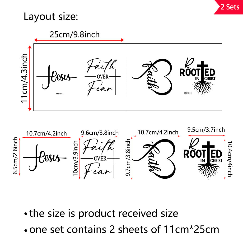 2套 祈愿祝福水晶标贴纸 自粘防水DIY转印贴纸 适用于家居装饰 户外装饰 水杯 储物柜 私人物品装饰水晶贴纸 增添趣味性与活力UV DTF 转印贴纸办公室和家用