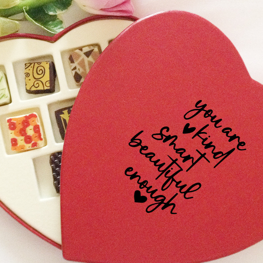 5pcs You are kind smart beautiful enough. Inspirational Quotes, Wishes, and Blessings. Text transfer UV DTF crystal stickers suitable for nursery decoration, cups, computers, home decoration, etc. Self-adhesive waterproof creative stickers.